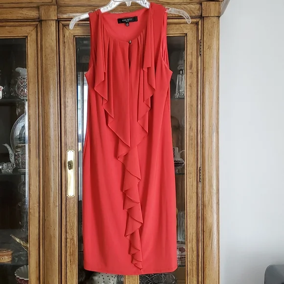 Nine west Coral dress size 6 - Picture 1 of 11